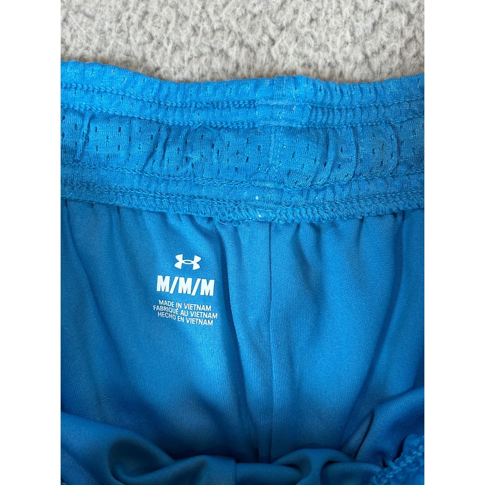 Under Armour Mens Loose Fit Icon Mesh Athletic Shorts Blue Size M New NWT - Picture 3 of 6